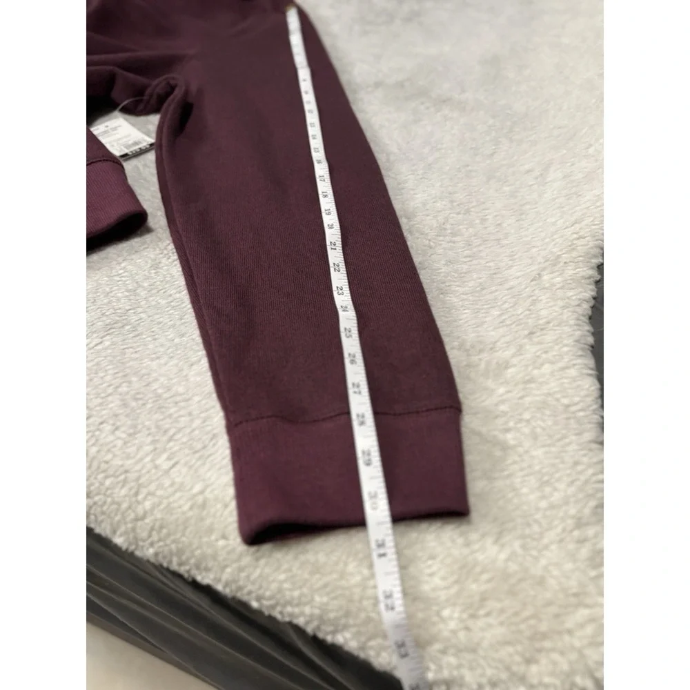New Sonoma‎ Men's 1/4 Zip Sweater Fleece Size 3XLT Burgundy Soft NWT